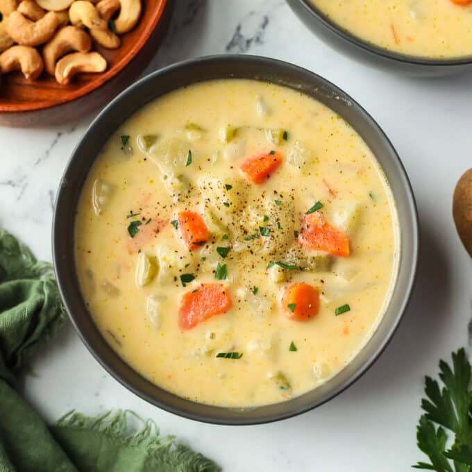 Carrot Potato Soup - I Heart Vegetables