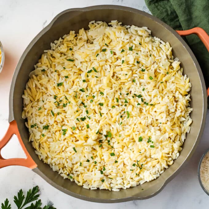 Orzo Rice Pilaf I Heart Vegetables