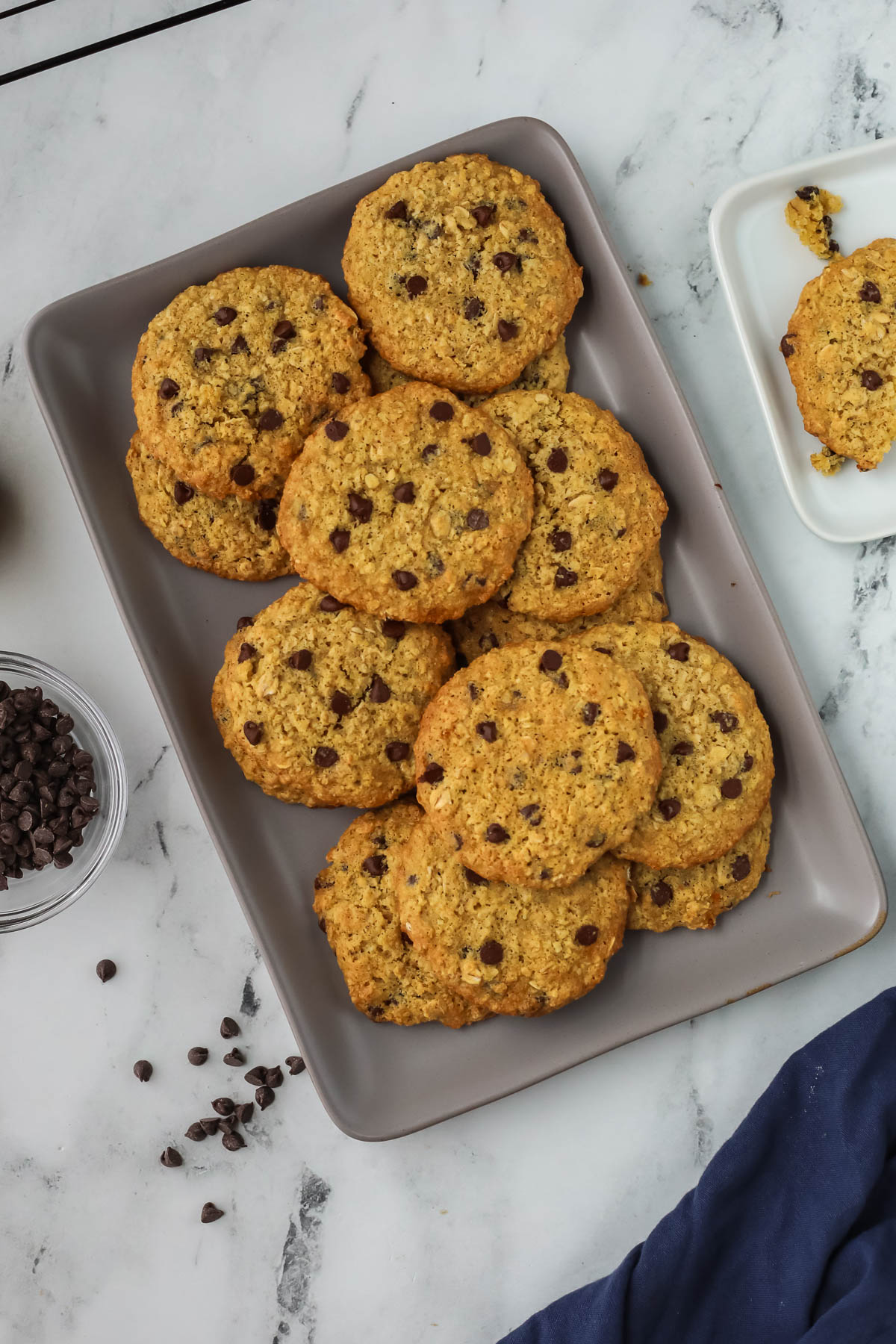 Almond Flour Oatmeal Cookies