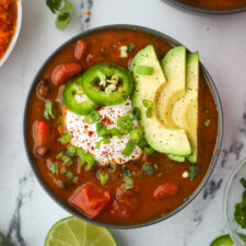 Vegan Pumpkin Chili