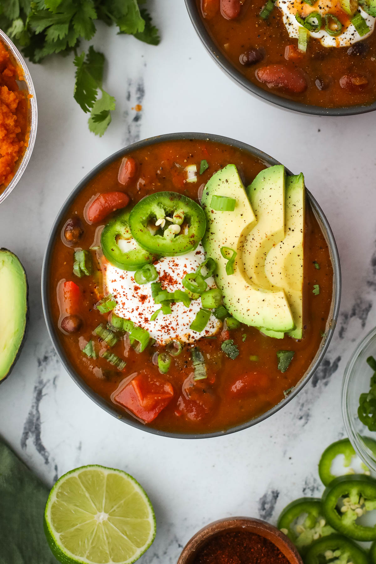 vegan pumpkin chili