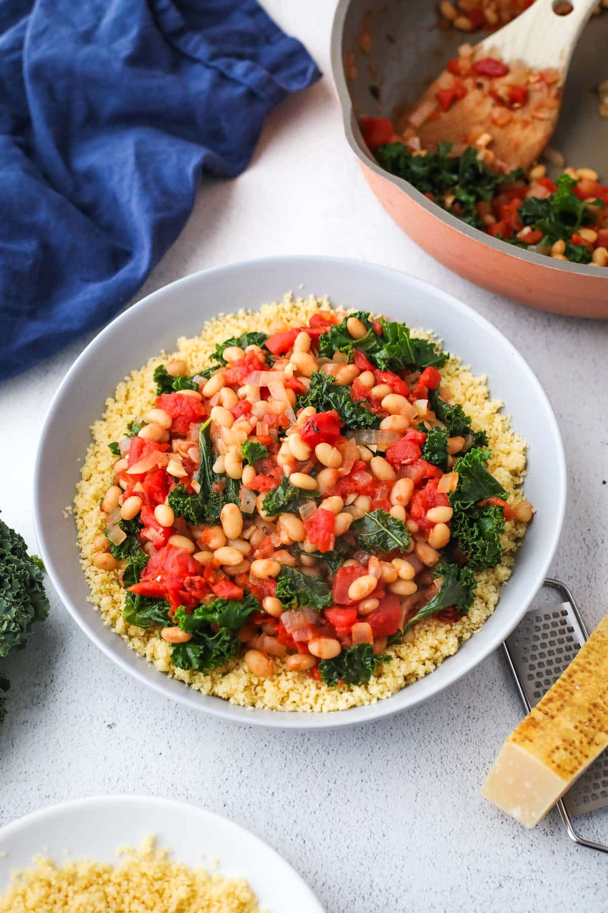 White Beans Tomato and Couscous 