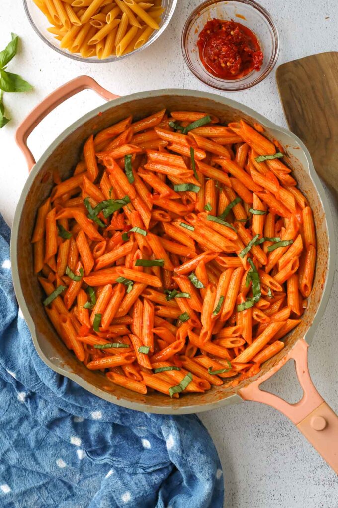 Calabrian Chili Pasta I Heart Vegetables