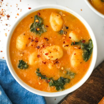 Vegan Gnocchi Soup