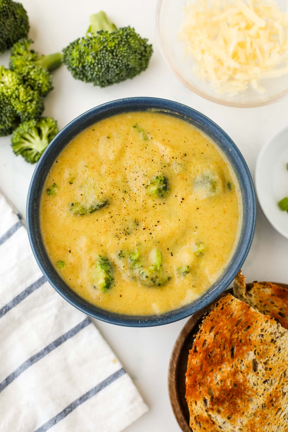 Creamy Broccoli Cauliflower Soup