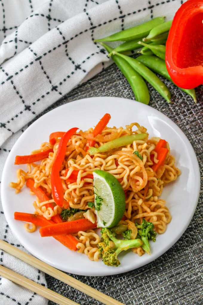 Ramen Noodles with Vegetables