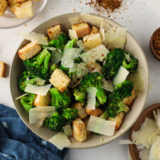 Broccoli Caesar Salad