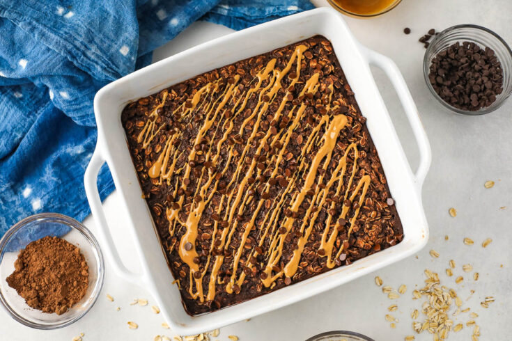 chocolate baked oatmeal
