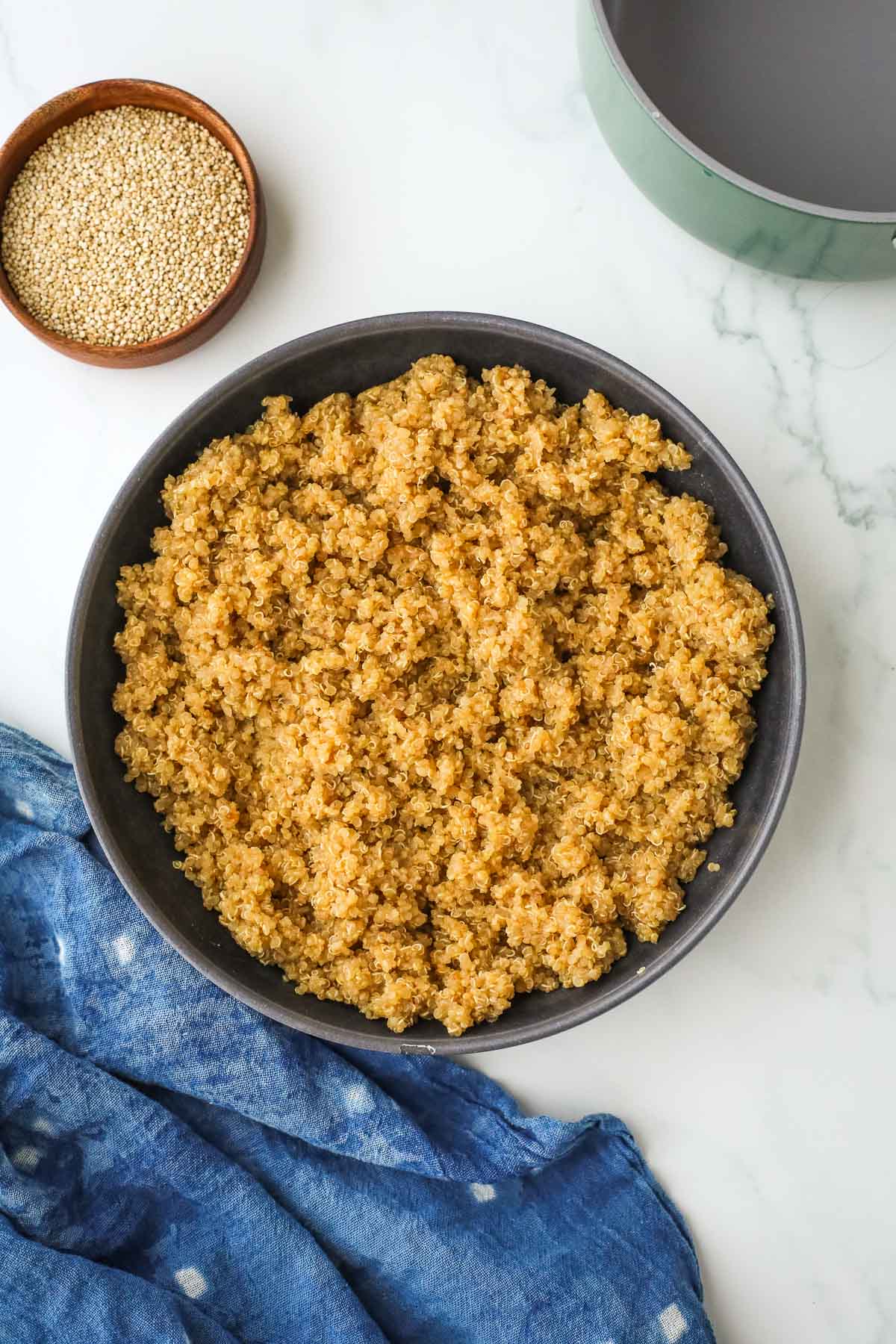 garlic quinoa