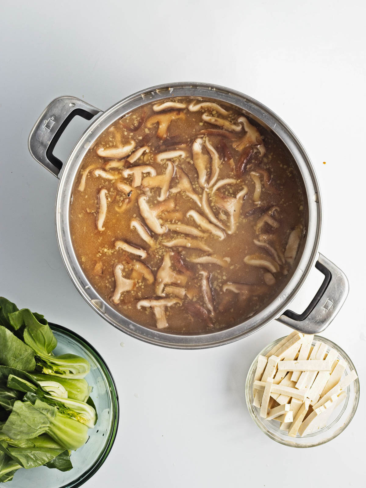 Soba Noodle Soup mushrooms