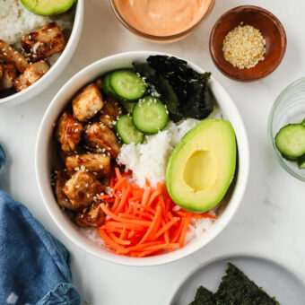 Vegetarian Sushi Bowls