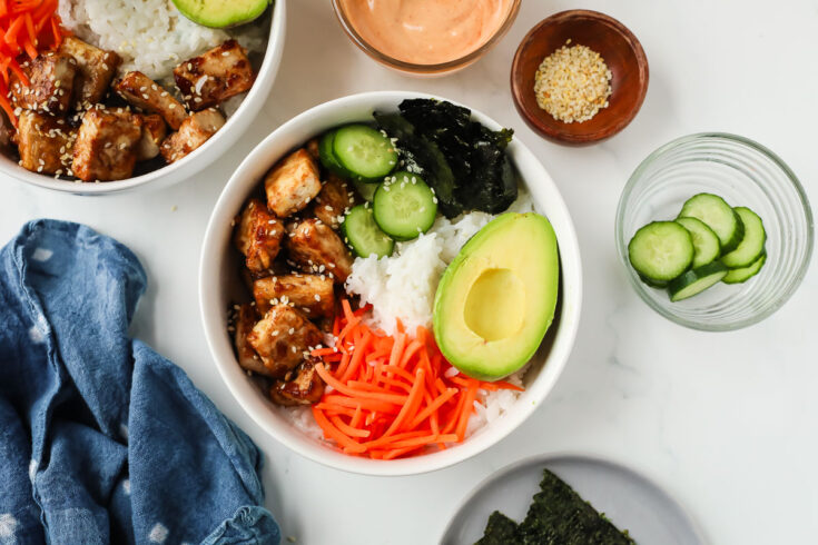 Vegetarian Sushi Bowl