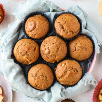 Vegan Apple Cinnamon Muffins