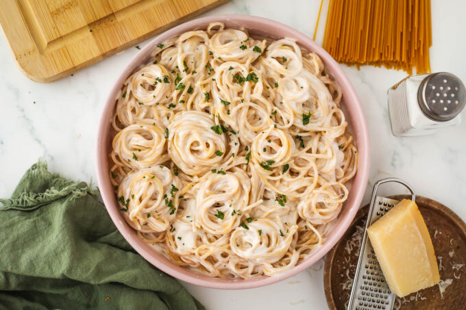 Cottage Cheese Alfredo Sauce 1 blog size (2 of 3)