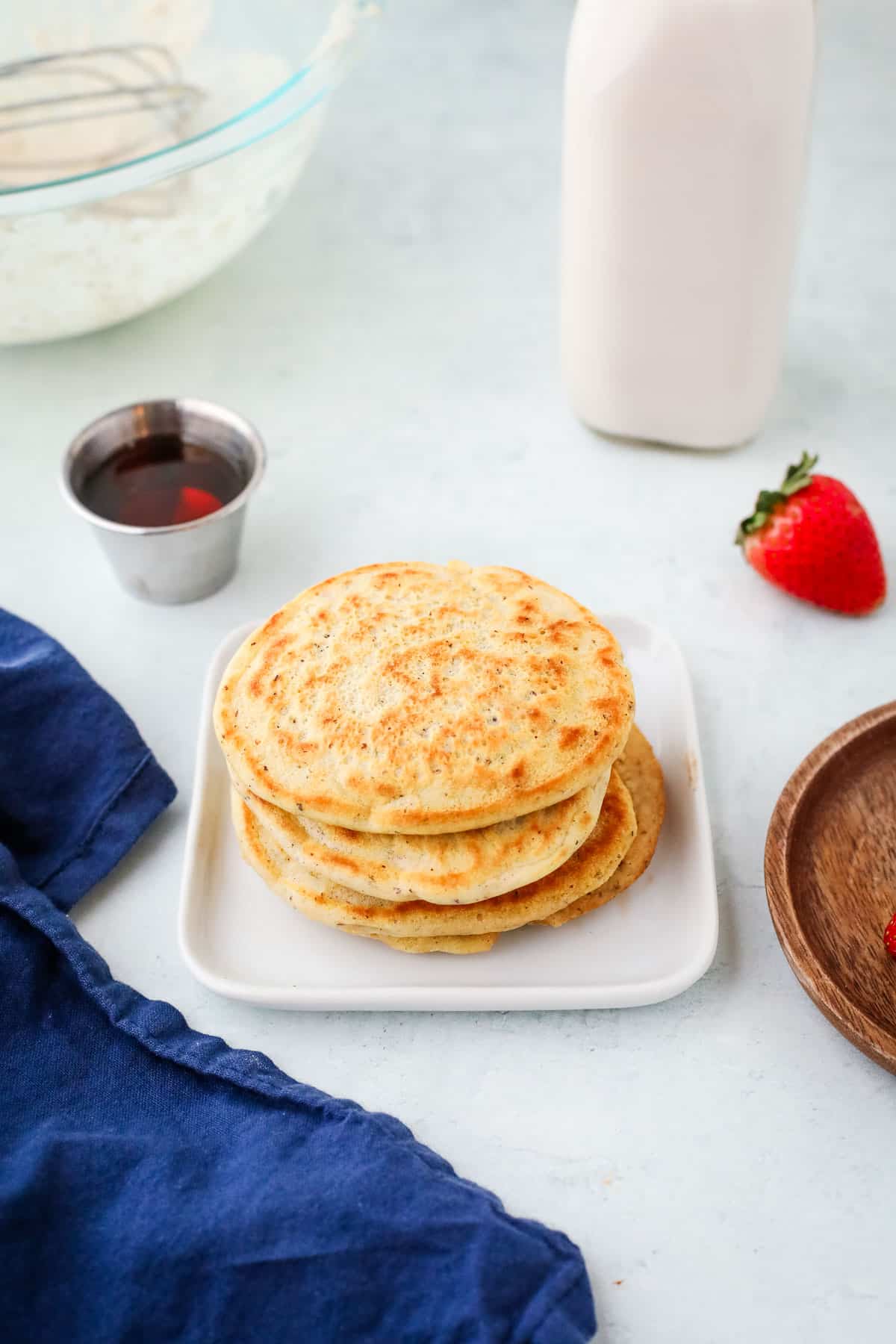 Almond Milk Pancakes - I Heart Vegetables