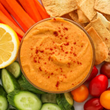 red lentil hummus