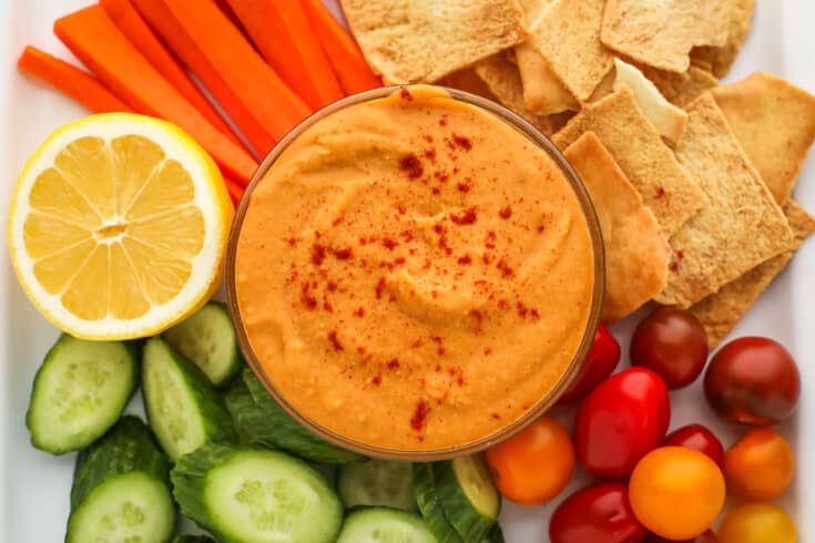 red lentil hummus
