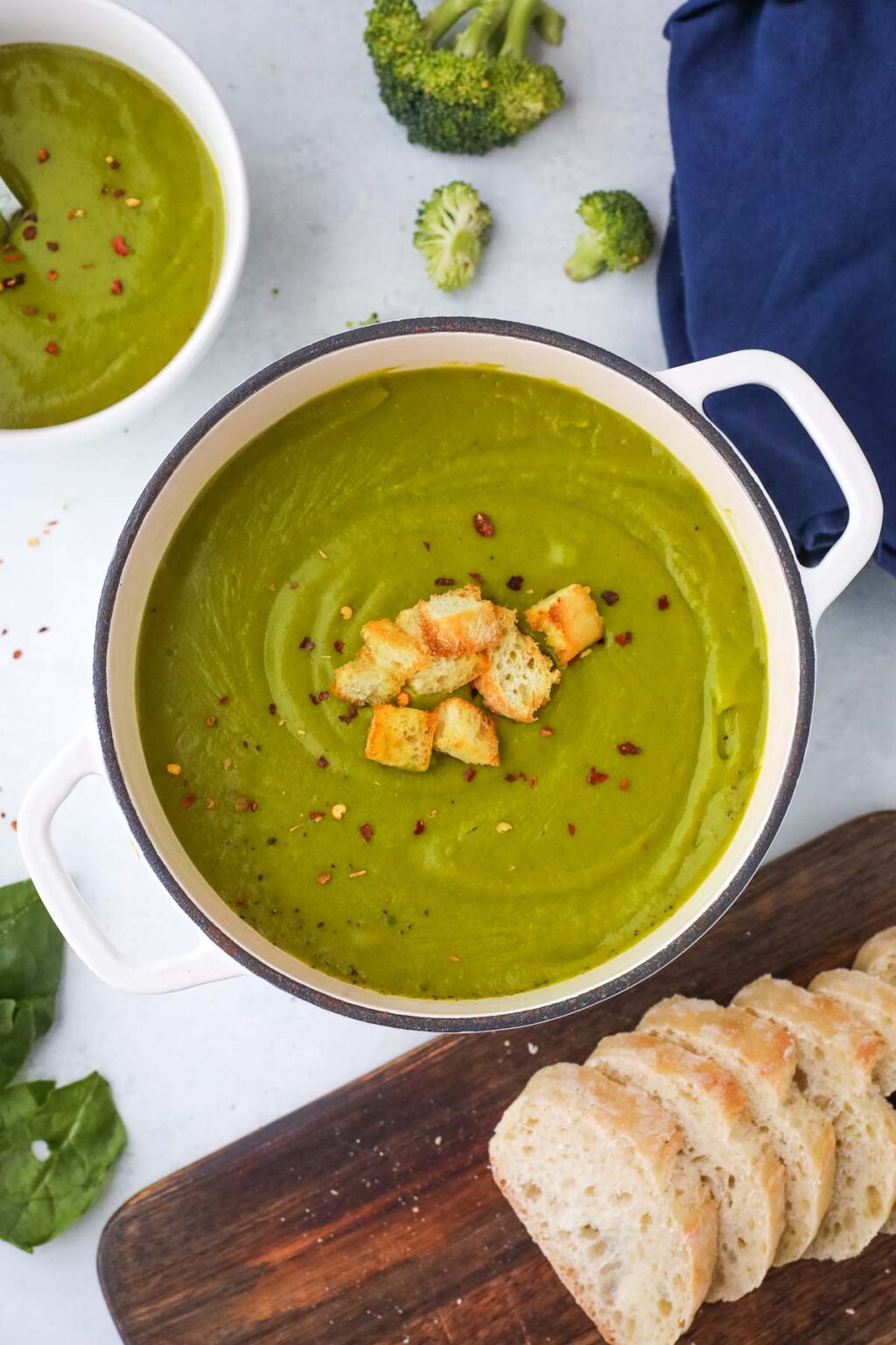 Green Veggie Soup I Heart Vegetables