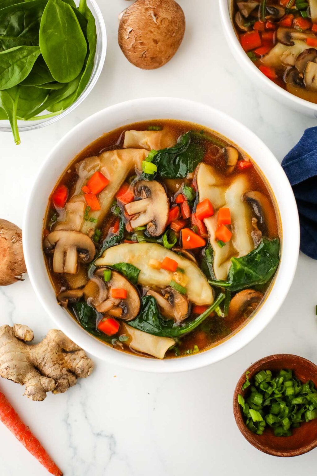 Vegan Gyoza Soup I Heart Vegetables