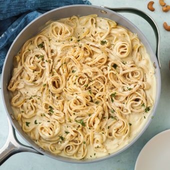 Vegan Fettuccine Alfredo