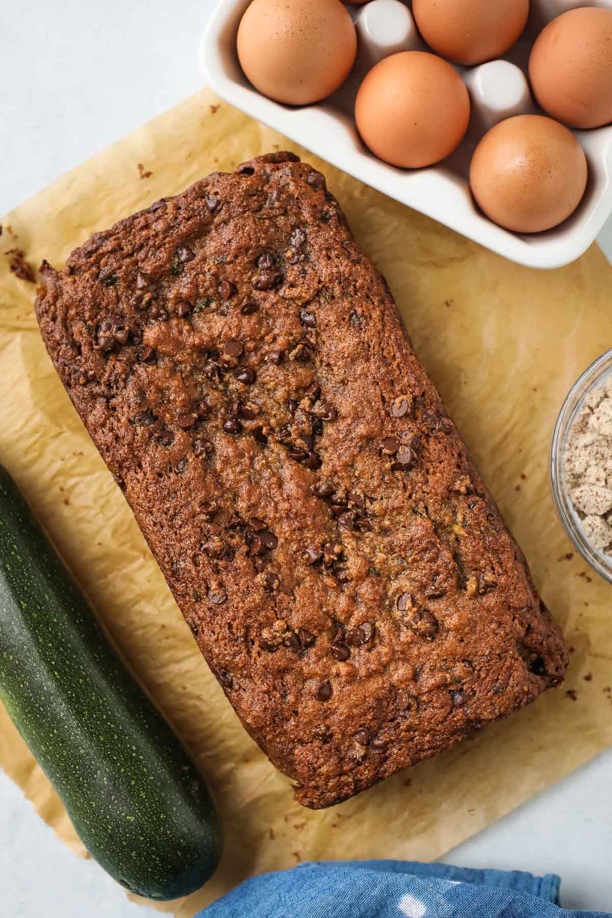 Almond Flour Zucchini Bread