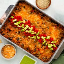 Dump & Bake Quinoa Casserole
