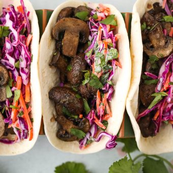Roasted Mushroom Tacos