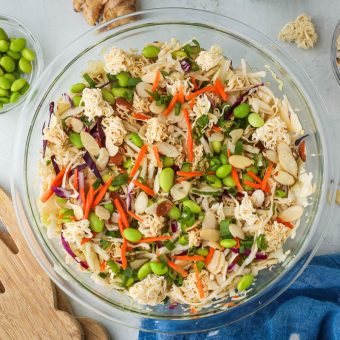 Healthy Crunchy Ramen Noodle Salad