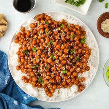 Sesame Chickpeas