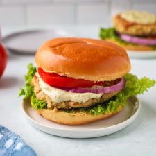 Pesto White Bean Burgers