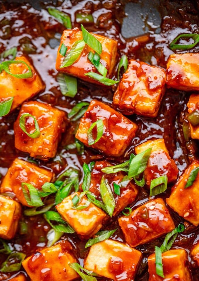 garlic tofu
