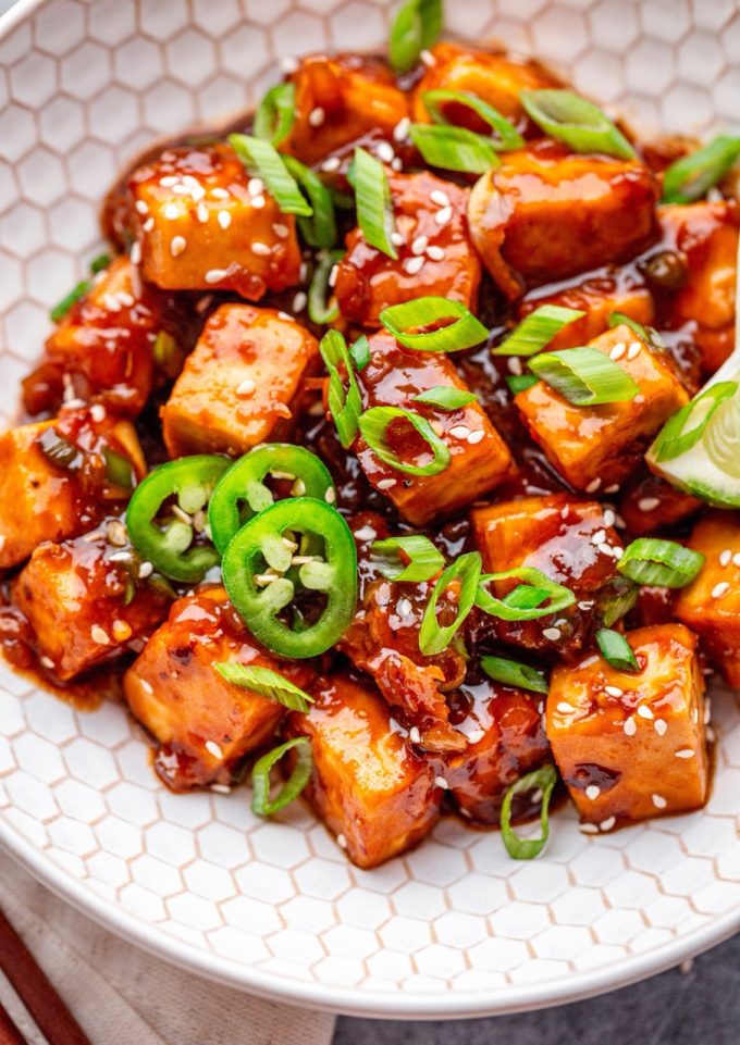 Garlic Tofu - I Heart Vegetables