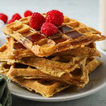 Almond Milk Waffles