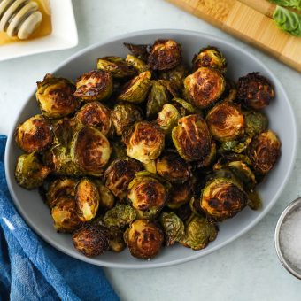 Hot Honey Brussels Sprouts