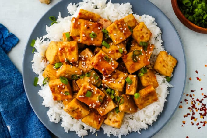 sesame tofu