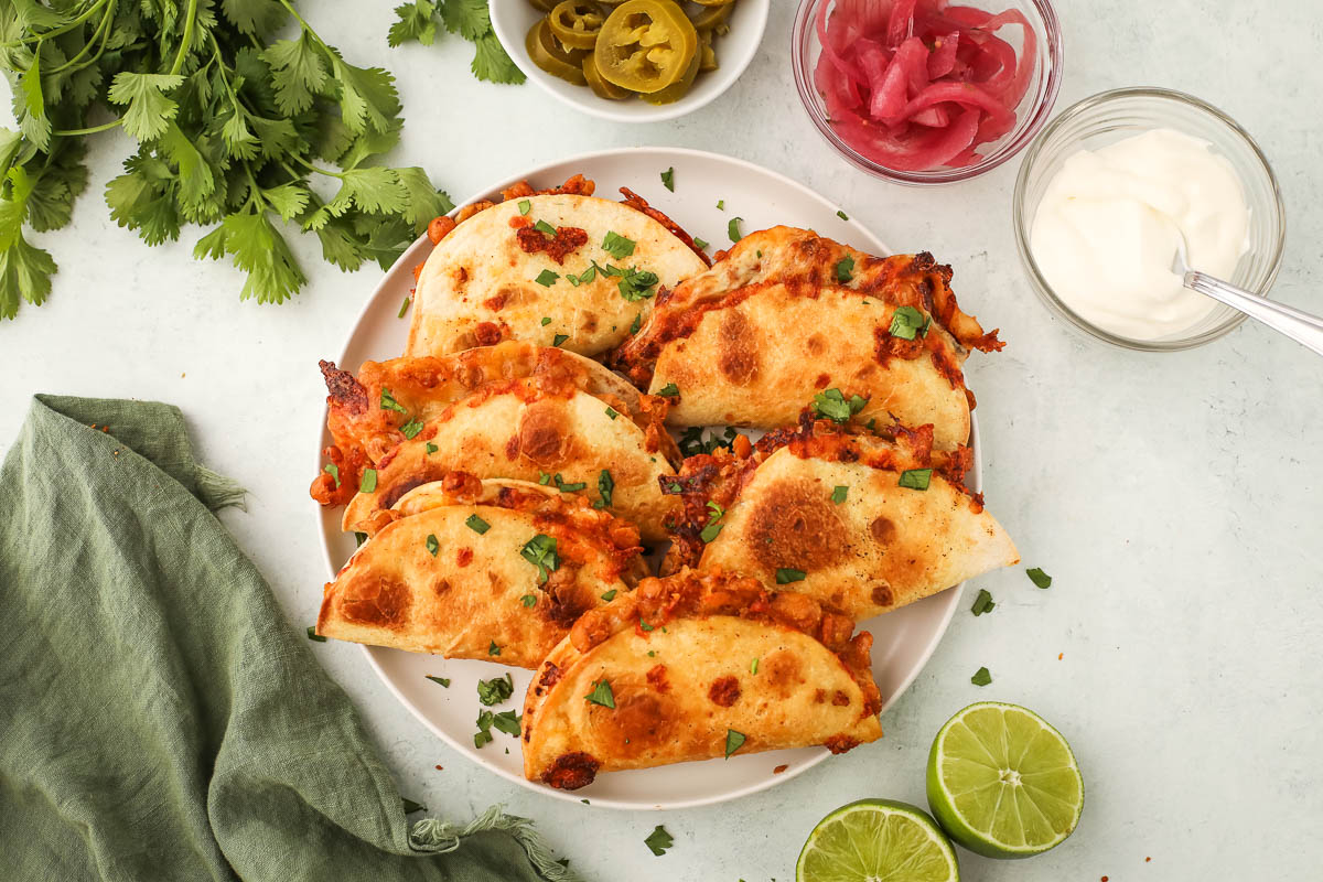 Smashed Chickpea Tacos