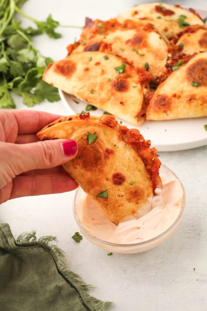 Smashed Chickpea Tacos 