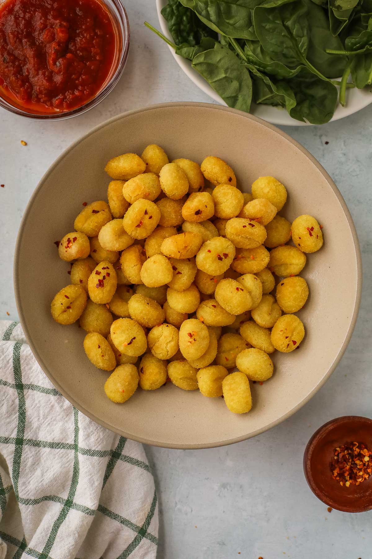 crispy air fryer gnocchi