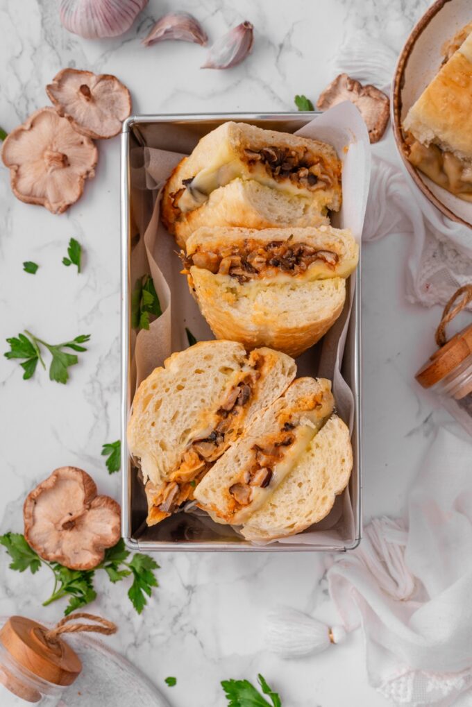 Mushroom Sandwich