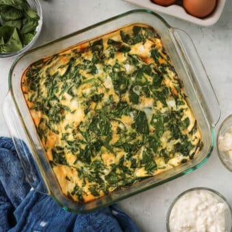 Cottage Cheese Egg Bake