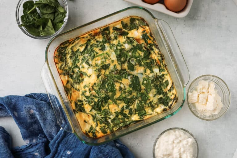 cottage cheese egg bake