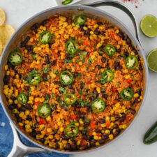 Rice and Beans Skillet
