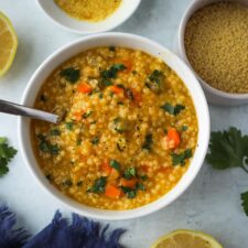 Vegan Pastina Soup