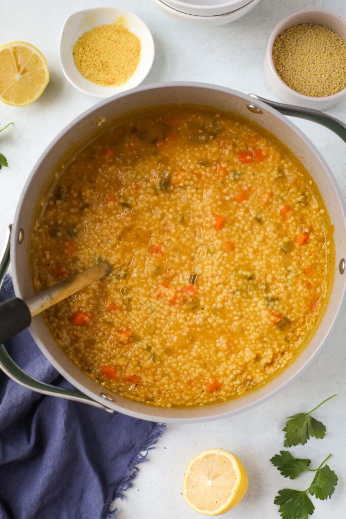 Vegan Pastina Soup