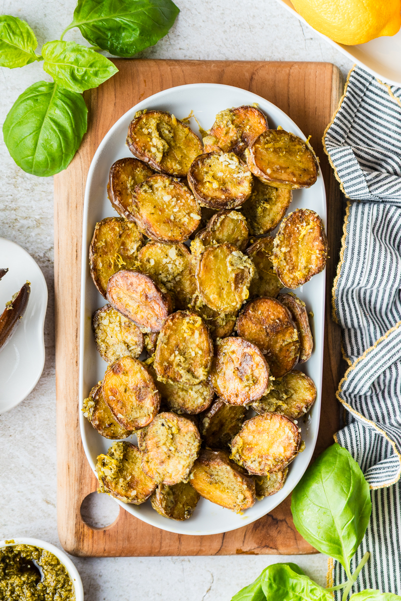 pesto potatoes