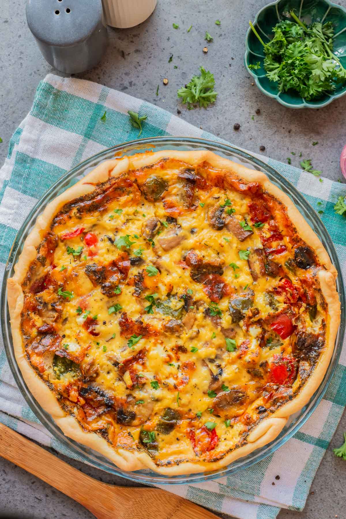 Vegetarian Quiche