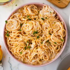 Lemon ricotta Pasta