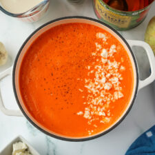 tomato and feta soup