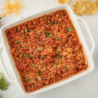 Dump & Bake Quinoa and Chickpeas