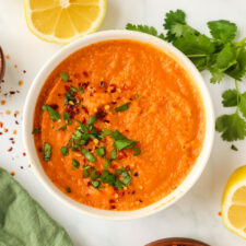 Red Lentil Carrot Soup